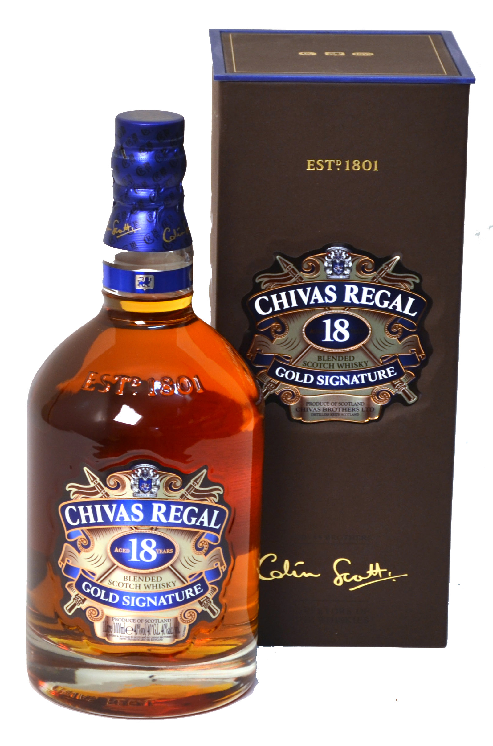 Chivas Regal Gold Signature 1L 40°